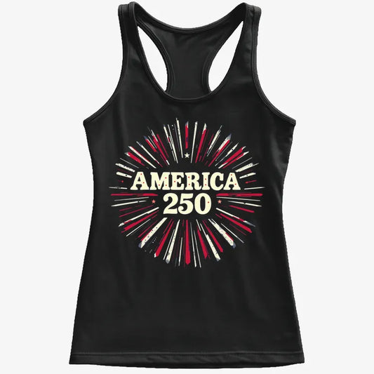 America 250 Years Celebration-Women's Tank Top-Midnight