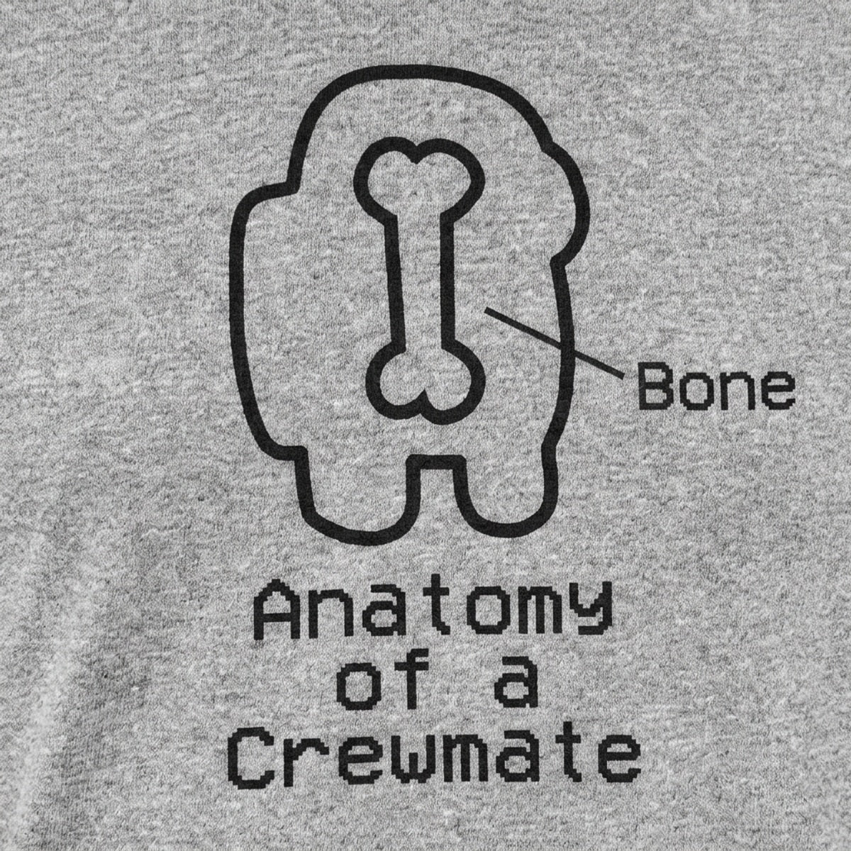 Anatomy of a Crewmate Space Video Game Diagram detail