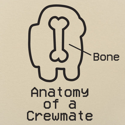 Anatomy of a Crewmate Space Video Game Diagram