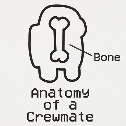 Anatomy of a Crewmate Space Video Game Diagram