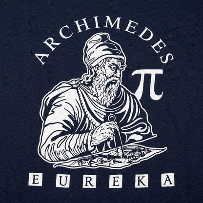 Archimedes Pi Eureka Math Portrait detail