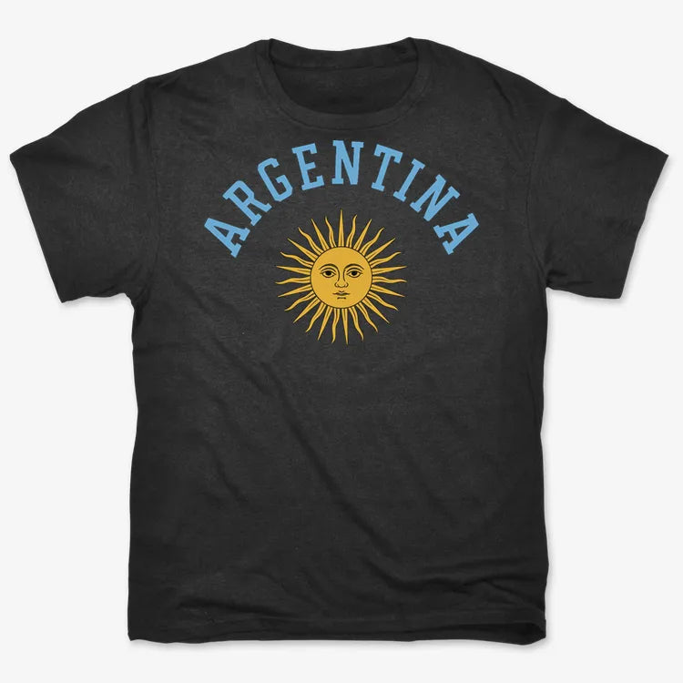 Argentina Sun Design-Men's T-Shirt-Black
