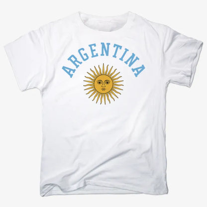 Argentina Sun Design-Men's T-Shirt-White