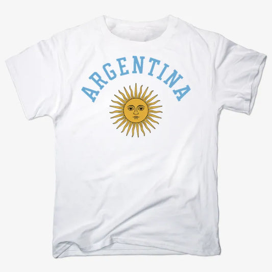 Argentina Sun Design-Men's T-Shirt-White