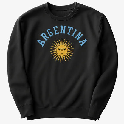 Argentina Sun Design-Sweater-Black