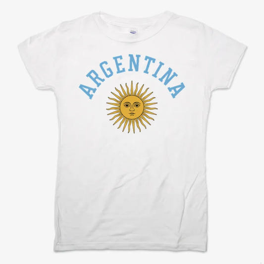 Argentina Sun Design-Women's T-Shirt-Snow