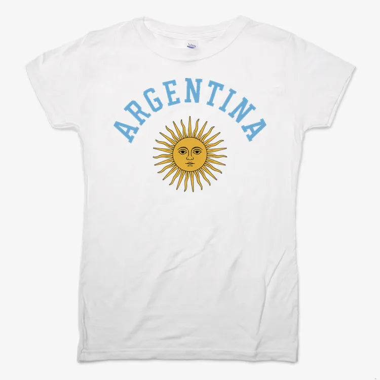 Argentina Sun Design-Women's T-Shirt-Snow