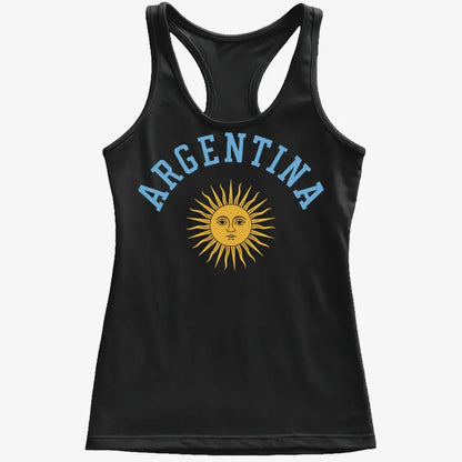Argentina Sun Design-Women's Tank Top-Midnight