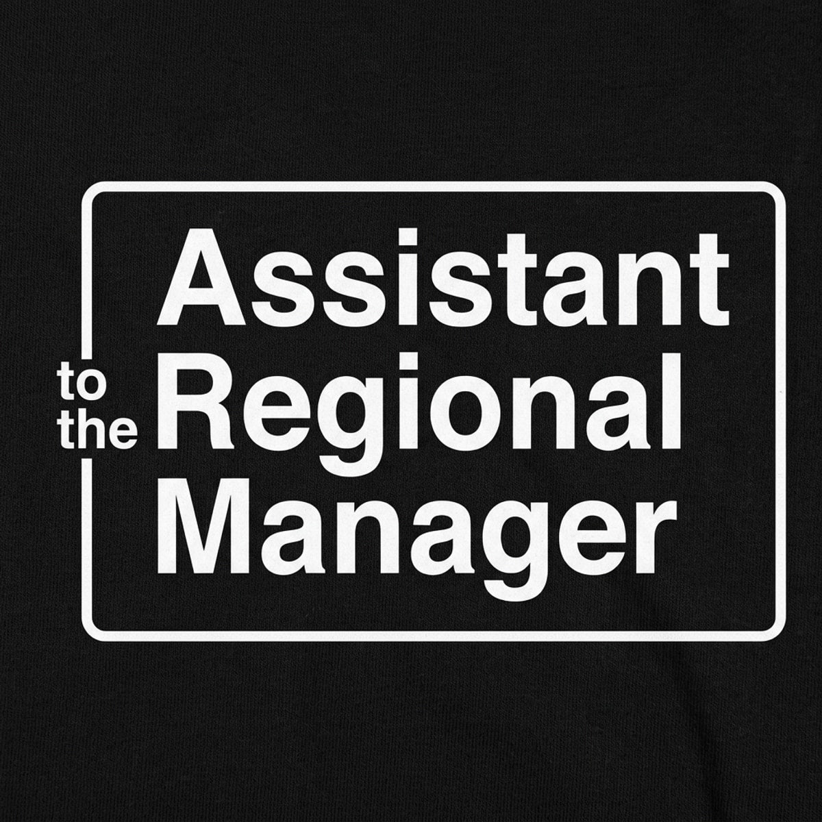 Assistant to the Regional Manager detail