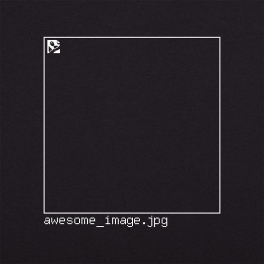 Awesome Image Broken Missing Picture Icon graphic tee design