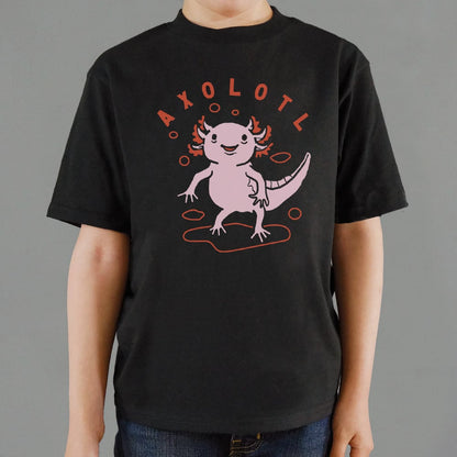 Axolotl Cute Smiling Pink Salamander