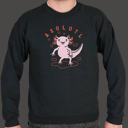 Axolotl Cute Smiling Pink Salamander