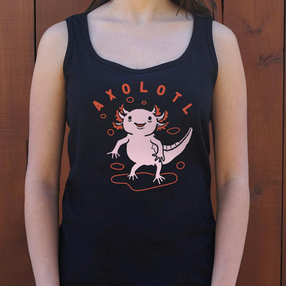 Axolotl Cute Smiling Pink Salamander