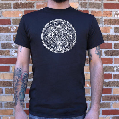 Aztec Calendar Sun Stone Design