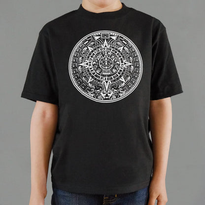 Aztec Calendar Sun Stone Design