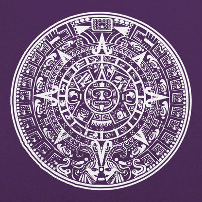 Aztec Calendar Sun Stone Design