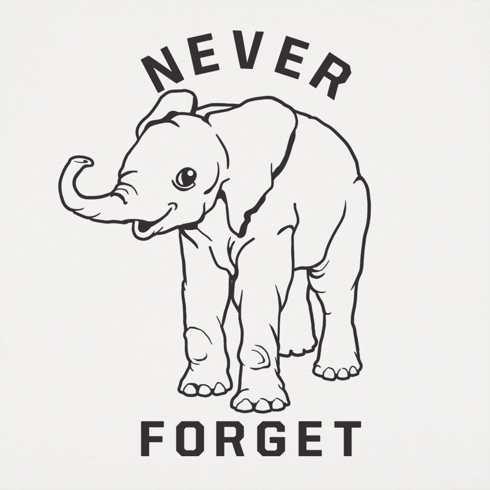 Baby Elephant Never Forget