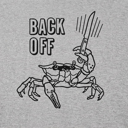 Back Off Crab Graphic detail
