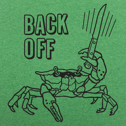 Back Off Crab Graphic