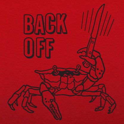 Back Off Crab Graphic