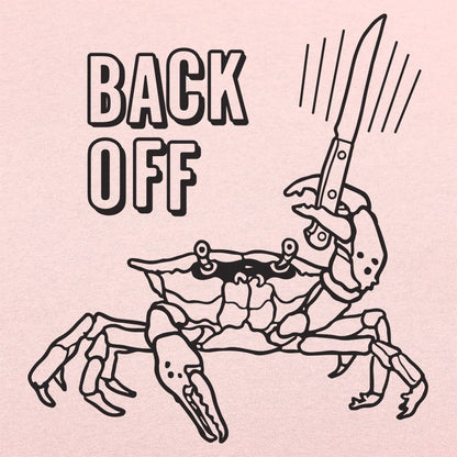 Back Off Crab Graphic