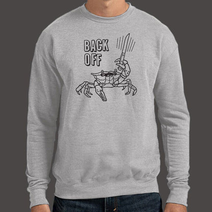 Back Off Crab Graphic