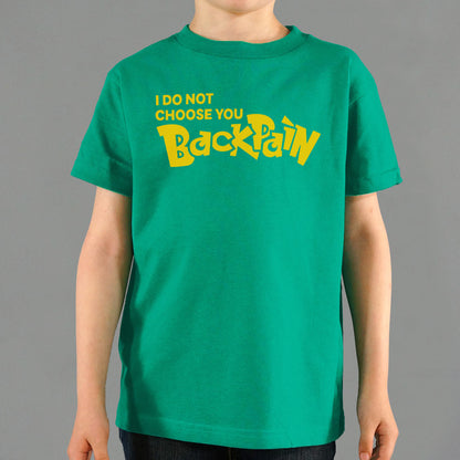 Back Pain, I Do Not Choose You Monster Game Parody