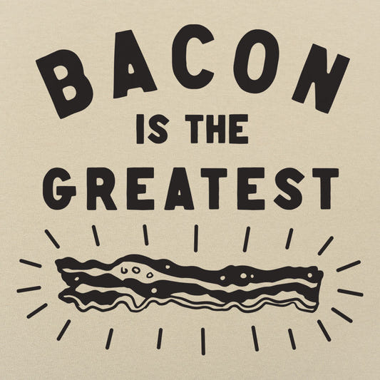 Bacon is the Greatest graphic tee design
