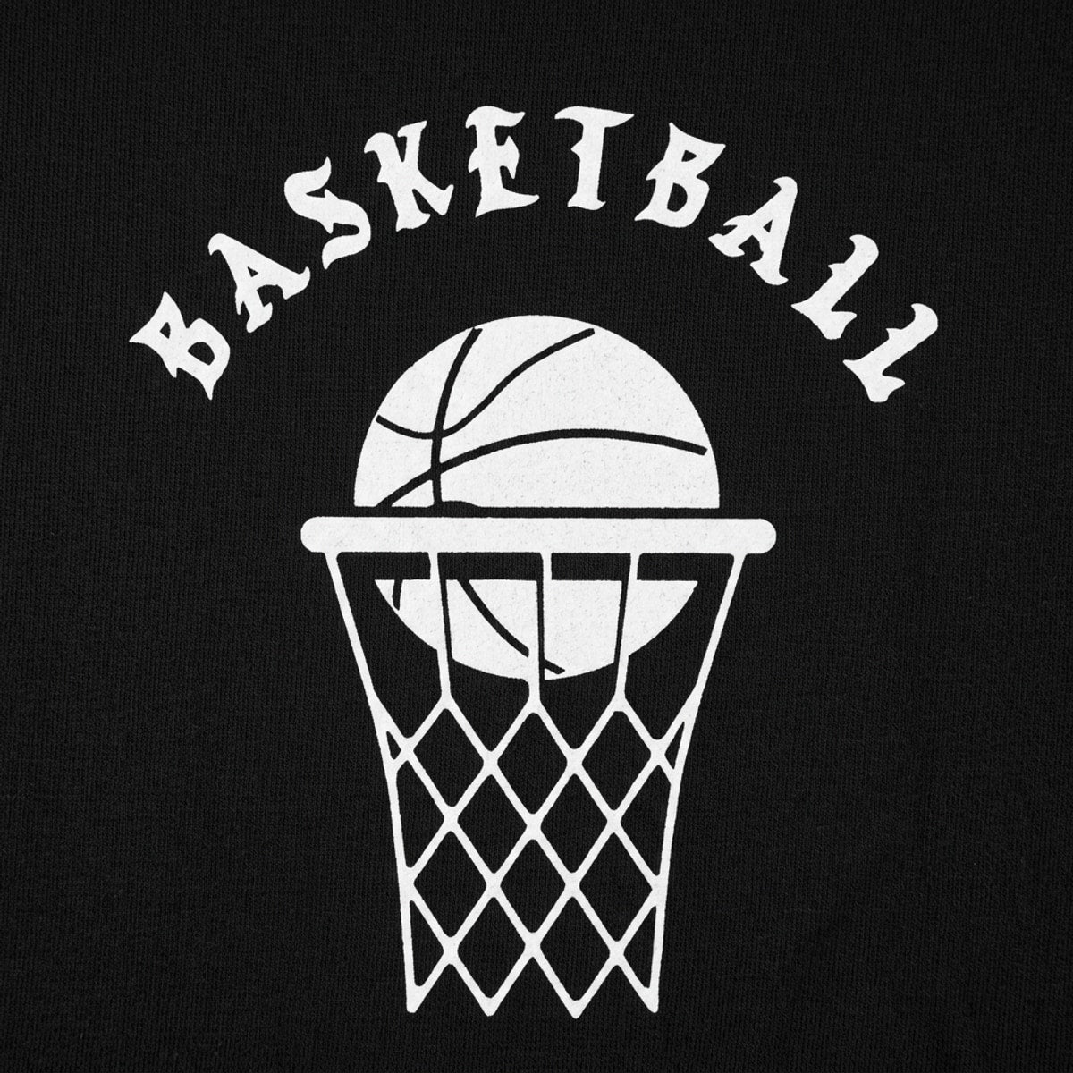 Basketball Hoop and Net Design detail