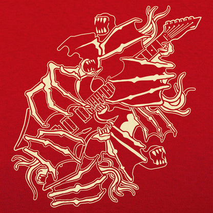Bat Attack Bat Monster Shredding Electric Guitar