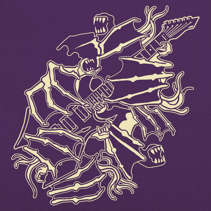 Bat Attack Bat Monster Shredding Electric Guitar