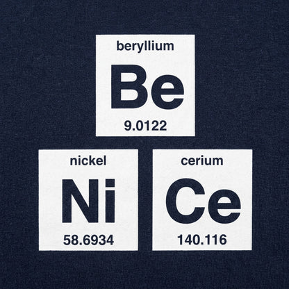 Be Nice Periodic Table Elements detail