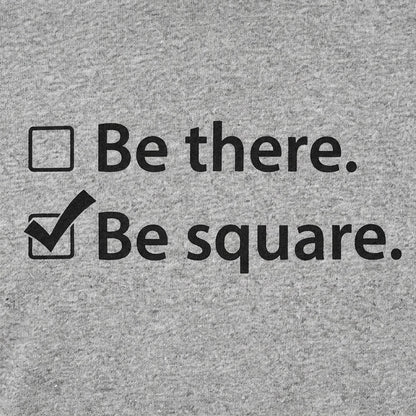 Be There Be Square Checkbox List Pun detail
