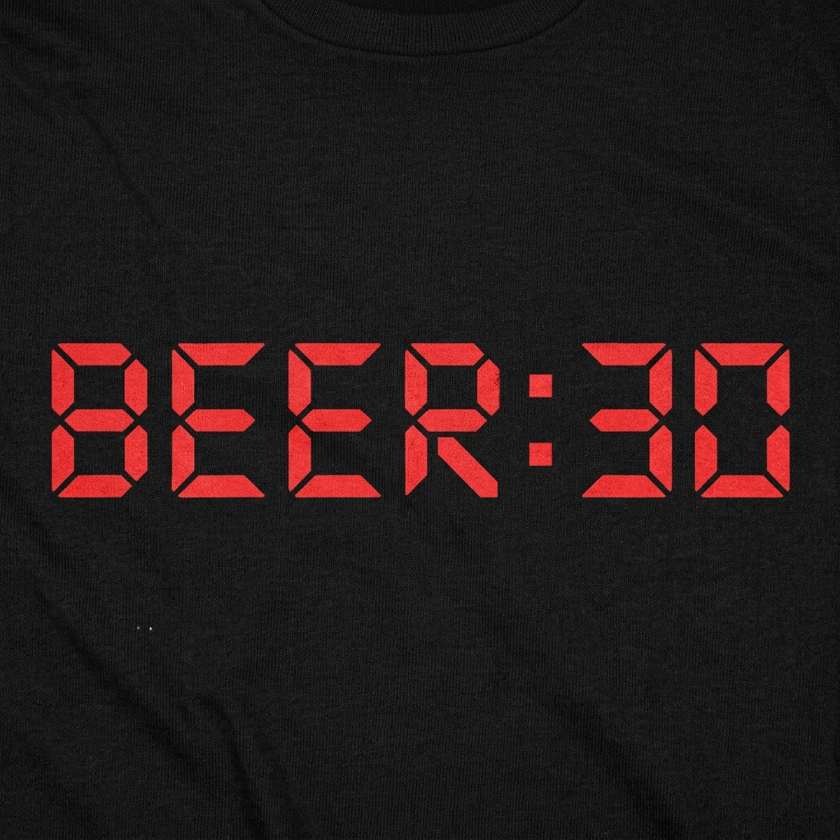 Beer 30 Digital Clock Beer Thirty detail