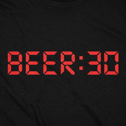 Beer 30 Digital Clock Beer Thirty detail