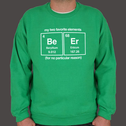 Beer Elements Periodic Table Beryllium Erbium Chemistry Pun