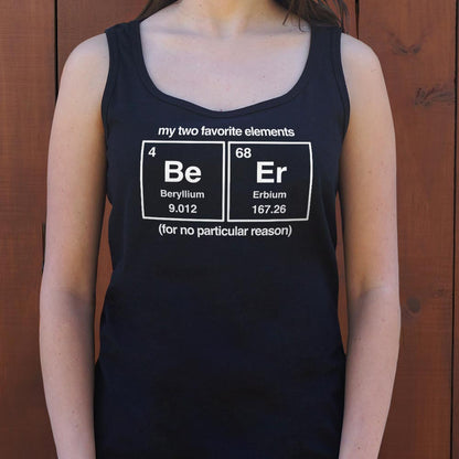 Beer Elements Periodic Table Beryllium Erbium Chemistry Pun
