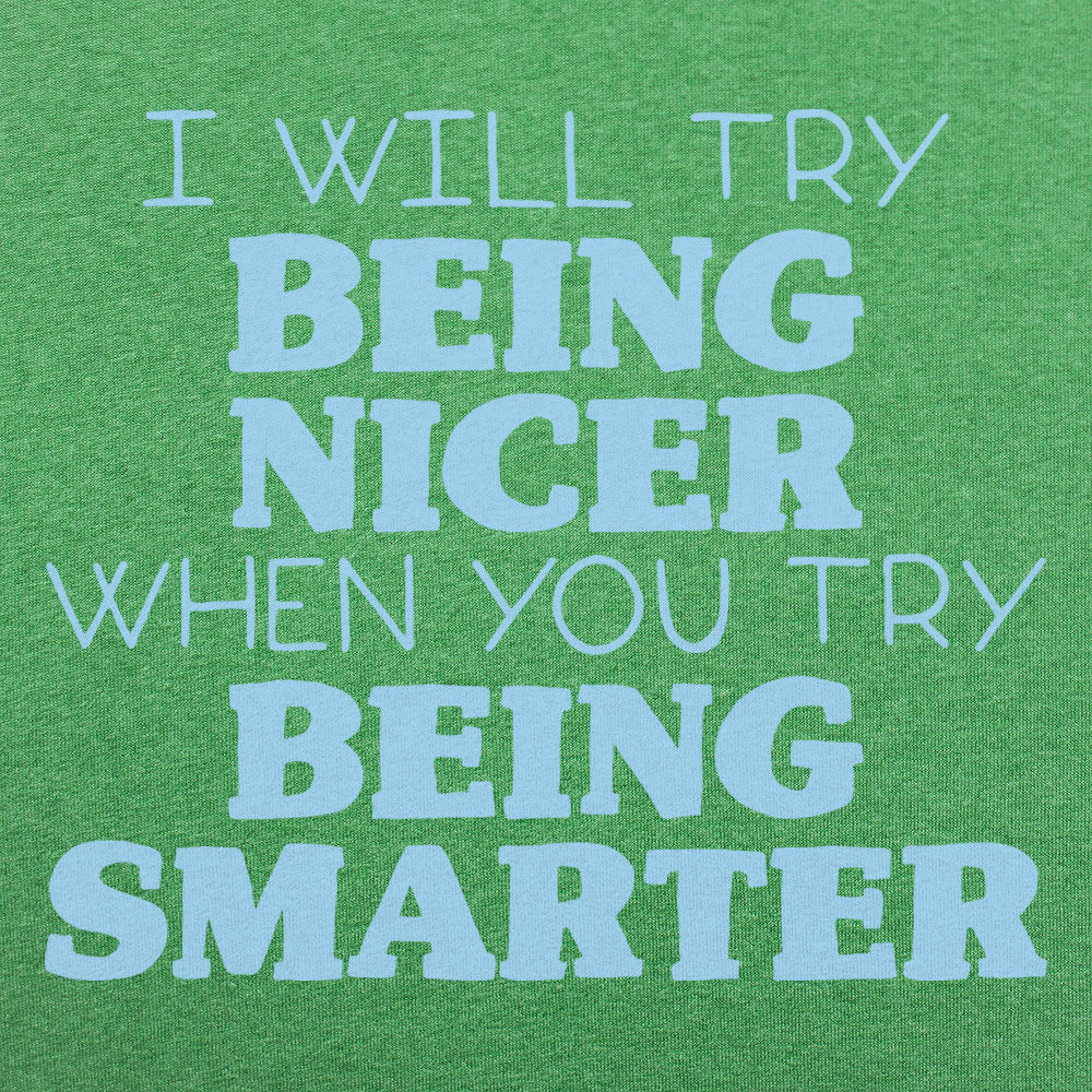 Being Nicer