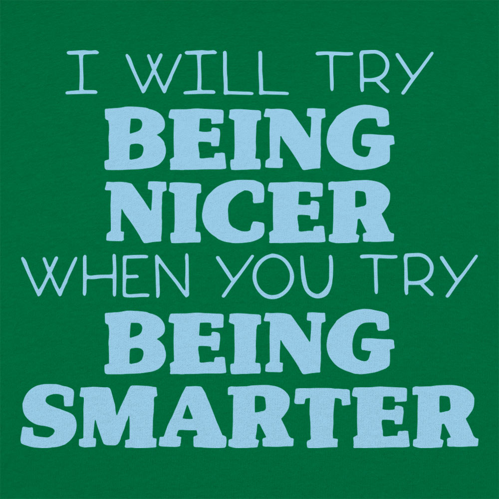 Being Nicer