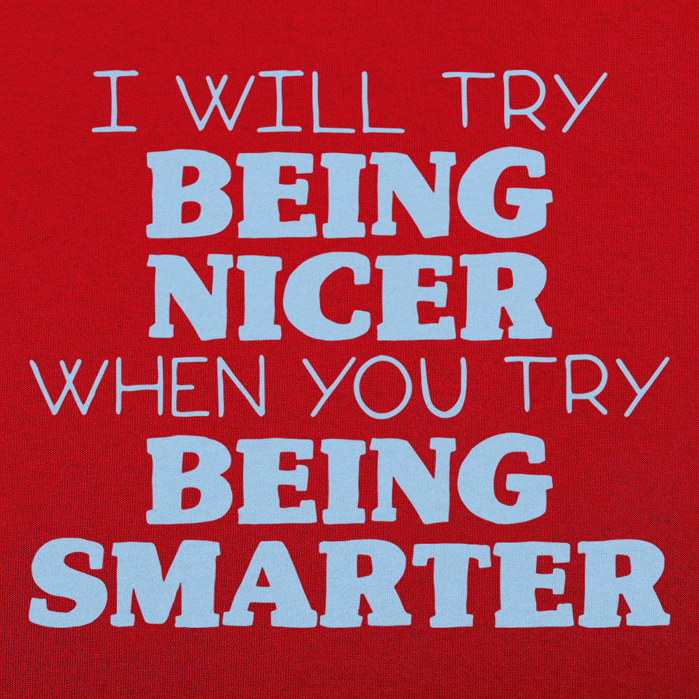 Being Nicer