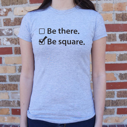 Be There Be Square Checkbox List Pun