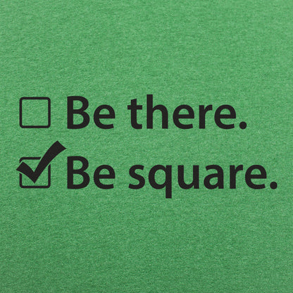 Be There Be Square Checkbox List Pun