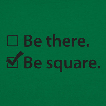 Be There Be Square Checkbox List Pun