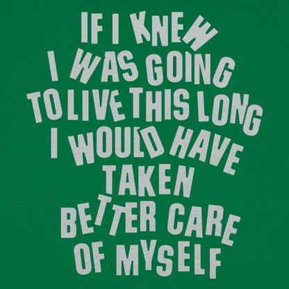 If I Knew I Was Going to Live This Long, Better Care of Myself Quote