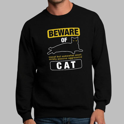 Beware Of Cat Warning Sign,
