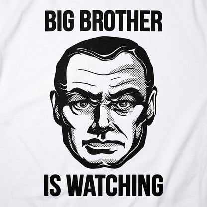 Big Brother Is Watching Dystopian Surveillance Face detail