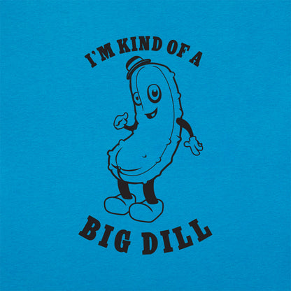 Kind Of A Big Dill Cartoon Pickle Pun