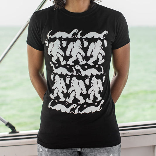 Bigfoot & Nessie Sweater