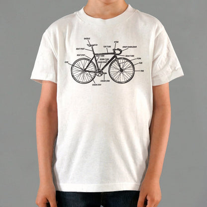 Bike Anatomy Diagram Fixed Gear Bicycle Parts Chart