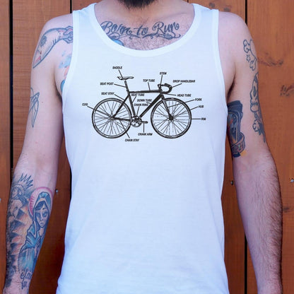 Bike Anatomy Diagram Fixed Gear Bicycle Parts Chart